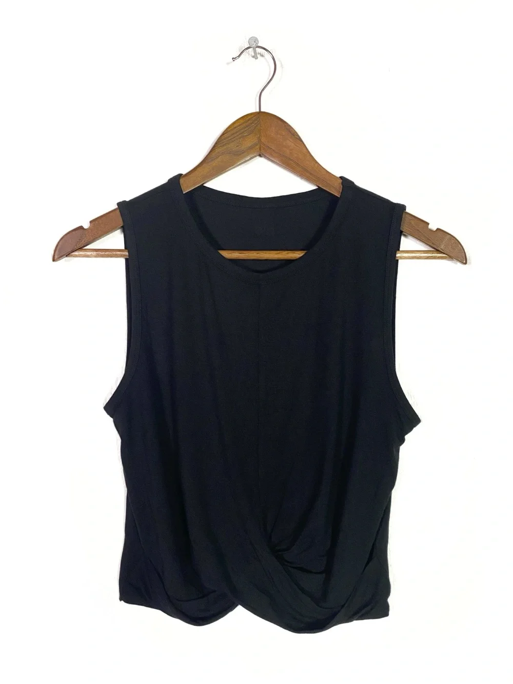 Alo Yoga Cover Tank Black - Picture 2 of 4